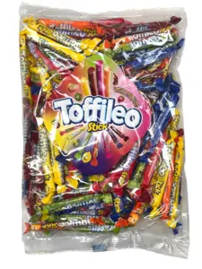 FrugtKarameller Stick, Toffileo 1 kg