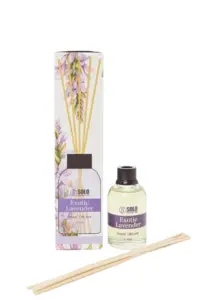 Eksotisk lavendel Diffuser med duftpinde, Solo Collection 110 Ml