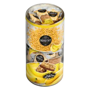 Mini Müsli Bars Rør Banan,Nordthy 350g