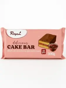 Kagebar med jordbærfyld og flødeskum, Makprogres 300g