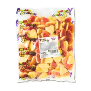 Fizzy Love Hearts, Yummy Gummy  1kg