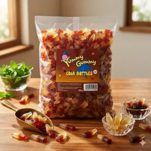Cola Bottles, Yummy Gummy  1kg