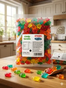 Stars Jelly Candy, Yummy Gummy 1Kg
