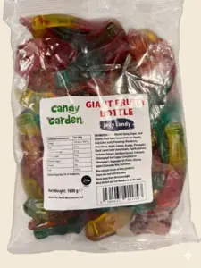 Giant Fruity Bottle, Yummy Gummy 1Kg
