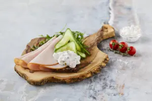 Kalkunbryst kogt & røget i skiver 500g (Kan ikke sendes)