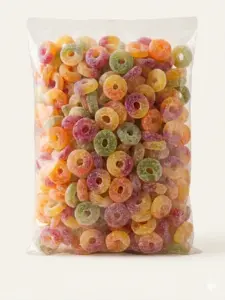 Fizzy Mix Rings, Yummy Gummy 1 Kg