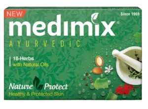 Sæbebar 18 Herbs, Medimix 125g