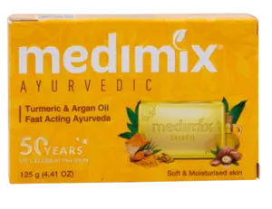 Sæbebar Gurkemeje & Argan Olie, Medimix 125g