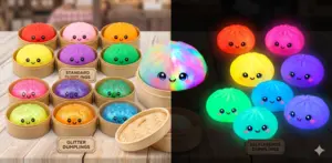 Squishy Dumpling Stor, Mystery Box  (3 Varianter)