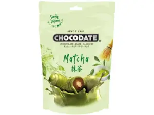 Chocodate Matcha, almond, 90g