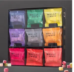 Regnbue Vingummi mix (vegan) Wally & Whiz 297g