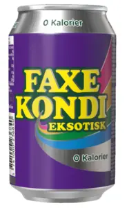 Faxe kondi, Eksotisk 0 kalorier, 330ml
