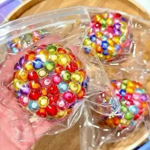 Crackling Pearls, Multifarvet Squishy