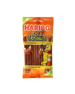 Cola Straws, Haribo, 80g
