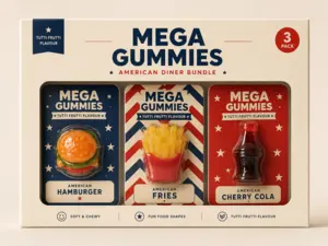 American Diner – Mega Gummies pakke