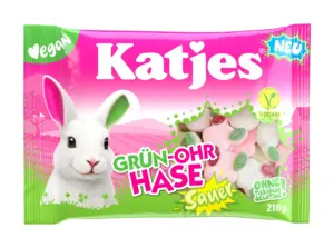 Grønne Kanin Øre Sour, Katjes 210 G