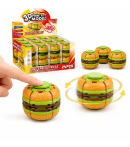 Fidget Hamburger Spinner Ball