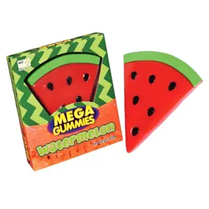 Watermelon, Mega Gummies, 600g