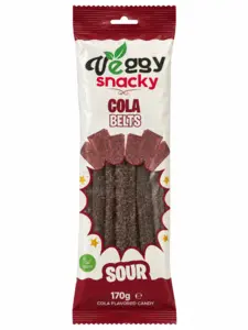 Cola Sour Belts - Veggy Snacky - 170 g