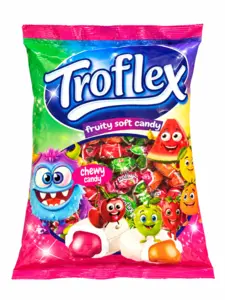 Troflex, Blød Frugtmix, 800g