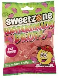 Watermelon Drops FAT FREE Sweetzone 90g