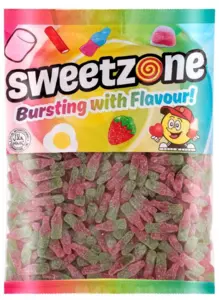 Fizzy Watermelon Bottles Sweetzone 1Kg