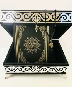 Luksus Koran Gavesæt I Sort og Sølv