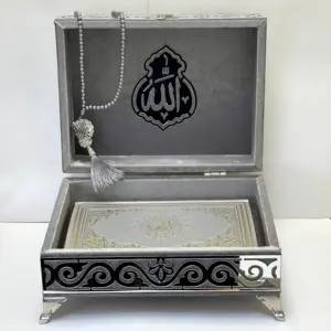Luksus Koran Gavesæt i Sølv