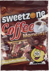 Coffee Moments Bolcher Sweetzone (180 gram) (bedst før 6/4-2023)