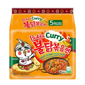 Nudler hot chicken curry, 5 packs