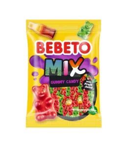 Mix Gummy Candy, Bebeto 80g