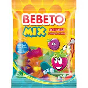 Bebeto frugt mix 80 gr