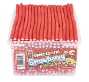 Strawberry Pencils, 100 stk, 1,2 kg