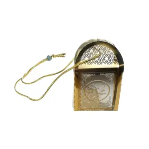 Mini koran i guld/sølv og i guldindpakning
