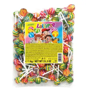 Woogie Lollipop, Slikkepinde, 1 kg