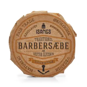 Traditionel Barbersæbe Cedertræ 70g