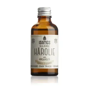 Plejende Hårolie Uden Duft, Isangs, 50ml