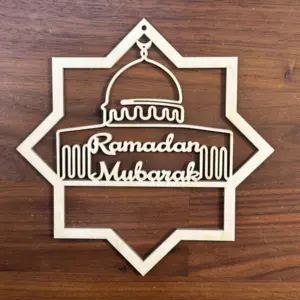 Palæstina Ramadan Mubarak Træpynt
