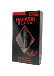 Manasik Black - Attar Roll On 6Ml