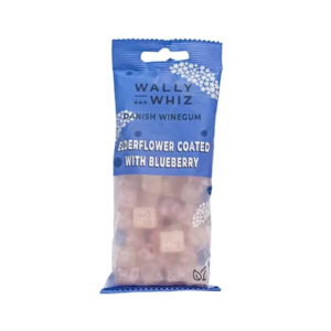 Vingummi med Hyldeblomst og Blåbær (57 gr.) - Wally & Whiz Vegan