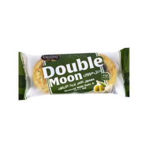 Double Moon Cookies Olivien og Dadler 2 stk, 50g