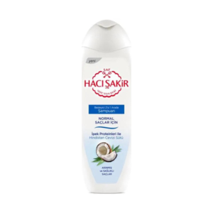 Haci Sakir Shampoo Kokos, 2 in1 Shampoo & Balsam 500ml