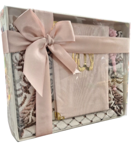 Koran Gavesæt i Lyserød Farve