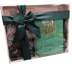 Koran Gavesæt i Grøn Farve