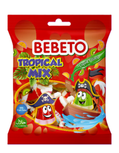 Tropical Mix, Bebeto, 80gr
