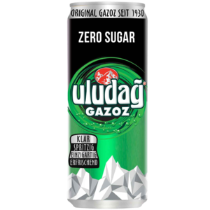 Gazoz Zero Sugar, Uludag, 330ml