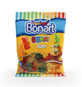 Gummy bears, bonart, 80g