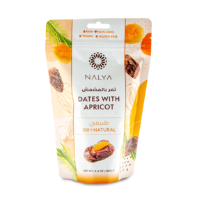 Dadler med abrikos- 125 g.