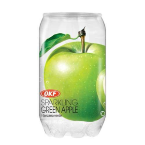 Sparkling green apple, OKF, 350ml